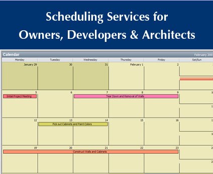 construction schedule